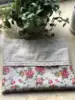 Korean Style  Cotton Linen Roses Printed Lace Short Curtain /Door Curtain  Kitchen /Bathroom Decorative  Partition Curtain 5