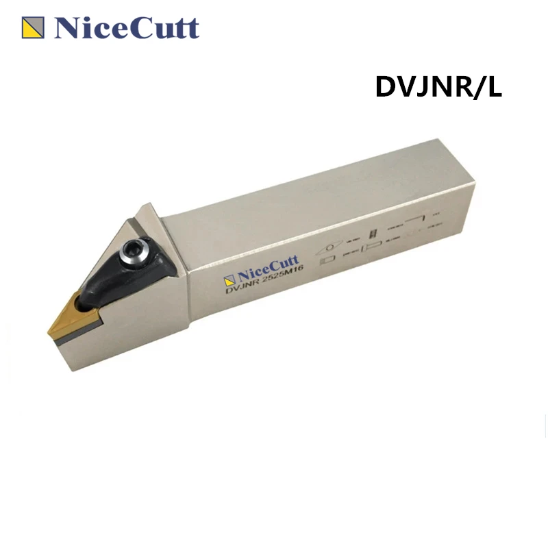 Nicecutt DVJNR/L External Turning Tool Holder For Insert VNMG1604 Lathe Cutter Freeshipping With High Quality | Инструменты