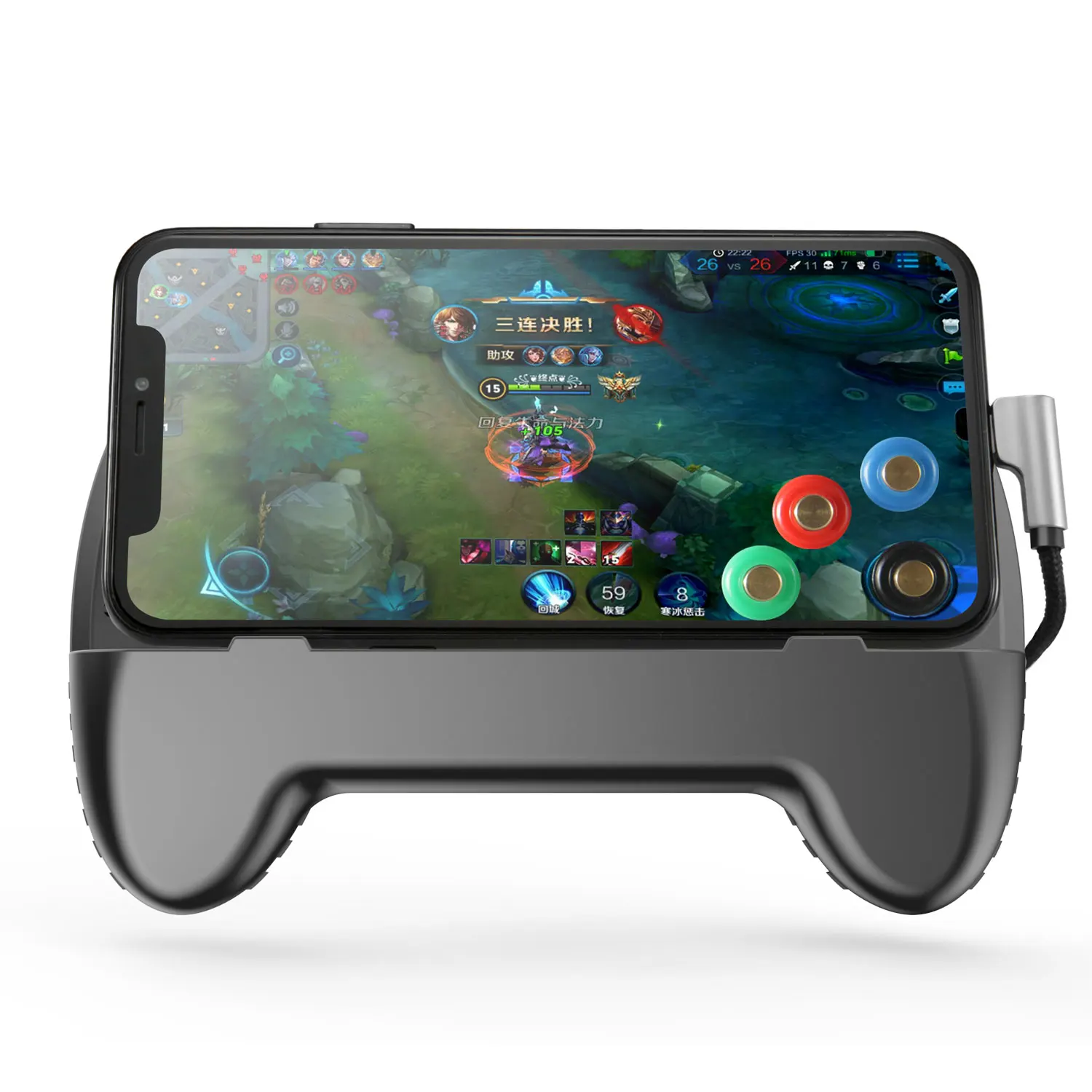 

Gamepads With Turn Type-c converter Head for Apple Mobile Phone Connected Projector Converter Turn VGA HDMI Same Screen
