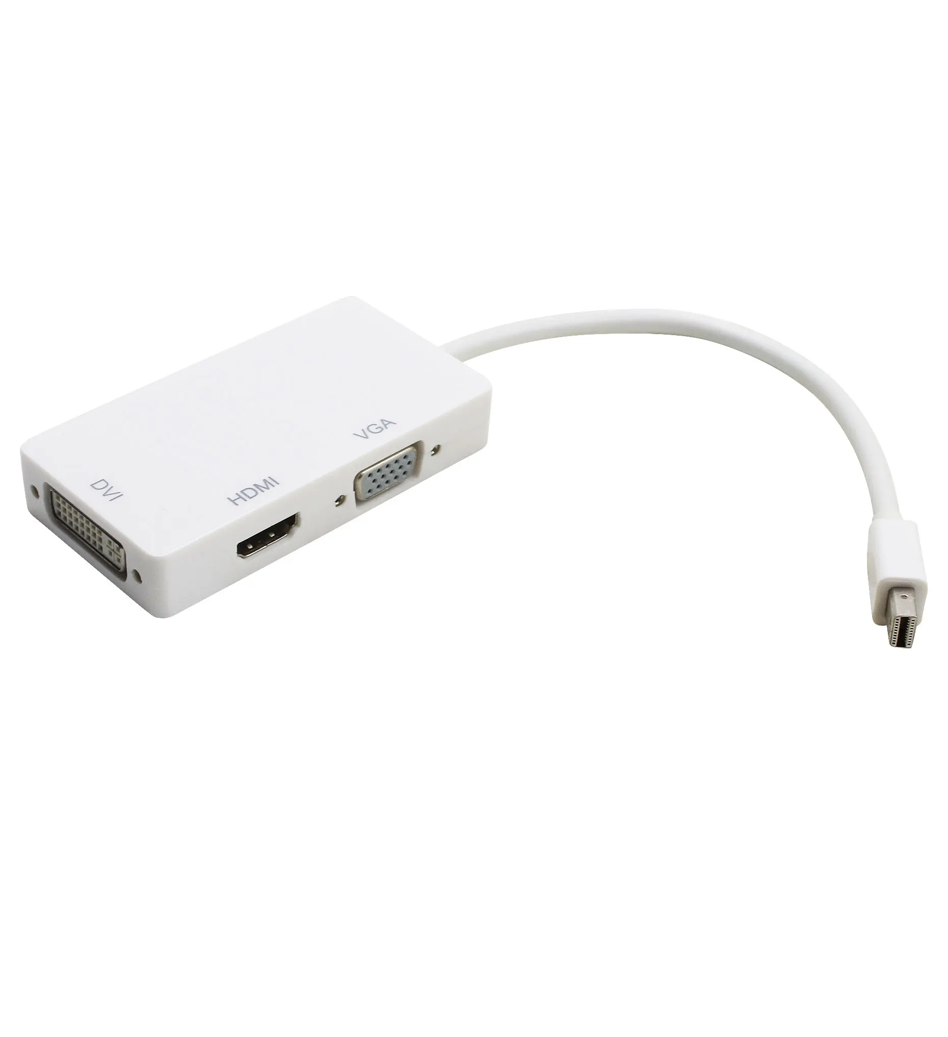 50 шт Thunderbolt/Mini display port/DP к VGA/HDMI/DVI адаптер для Macbook Pro Air Mac