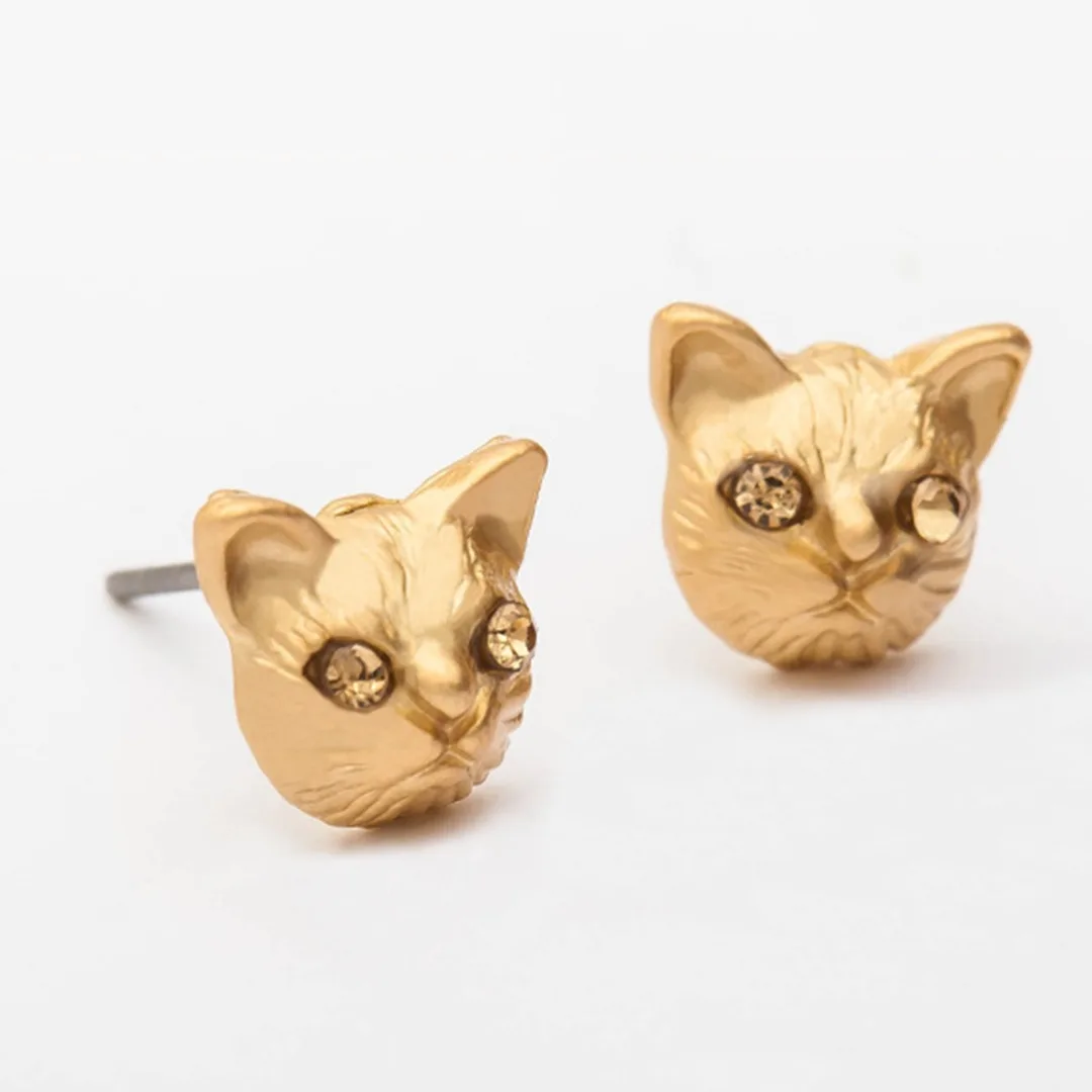 Модное ожерелье с кулоном в виде кошки и Луны, очаровательное серебряное золотое ожерелье с цепочкой для домашних животных, ювелирные изделия на удачу для женщин, подарок, шеллхард
