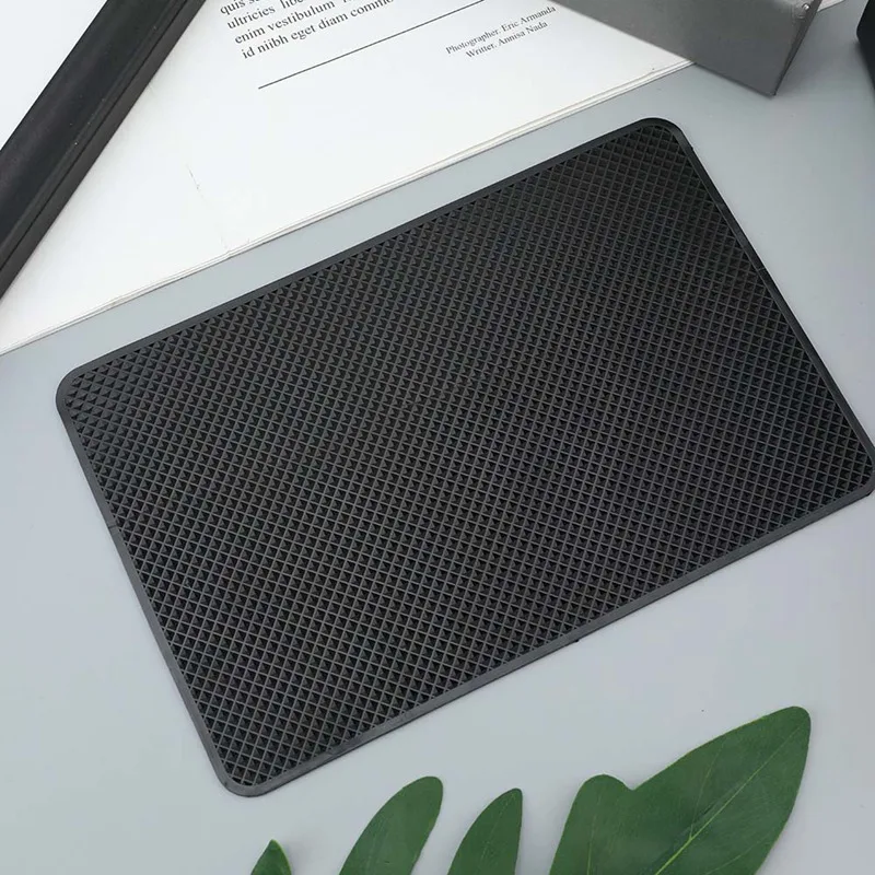 

New Silicone Anti-slip Mat for Car Dashboard Dashboard Sticky Non slip Dash Mat Carpet Black Interior Accessories Auto Products