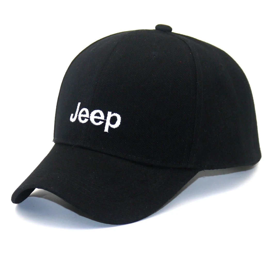 Автомобильная Кепка с логотипом, хлопковая Высококачественная тканевая гоночная Кепка для Jeep Renegade Wrangler JK JL Grand Cherokee Compass