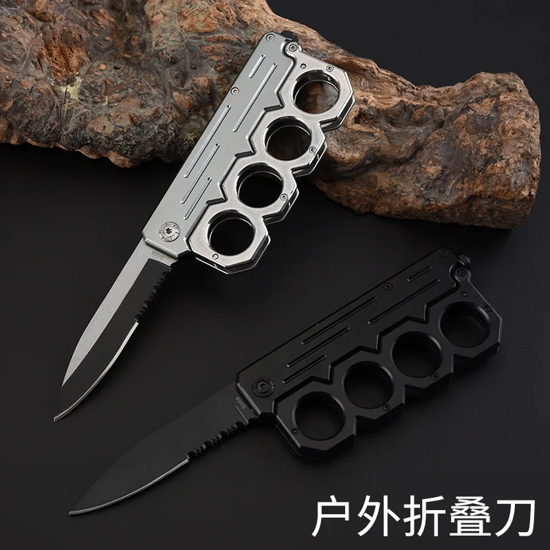 

Multifunctional peel outdoor parcel letter cutter defense peeler self knife fold knife pare combat EDC open pocket