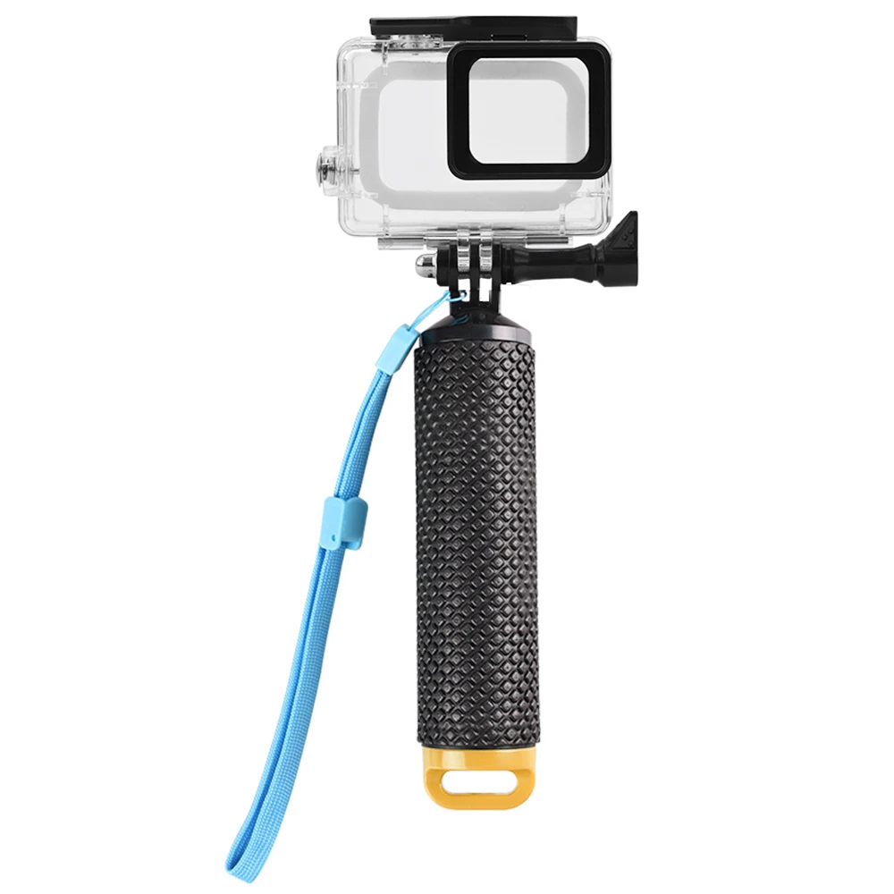 Плавающая палка плавучие палочки для дайвинга для DJI OSMO ACTION GoPro Hero 7 6 5 Спортивная камера корпус водонепроницаемый корпус оболочки части - Цвет: yellow