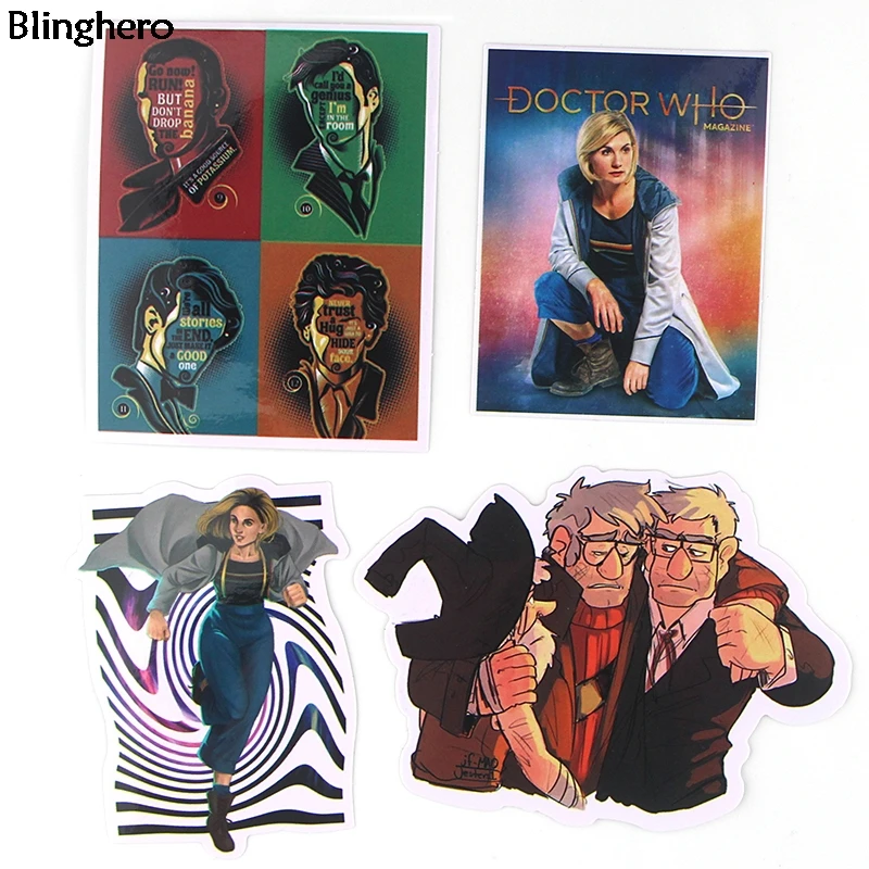 20 компл./лот Blinghero Doctor Who 37 шт./компл. ПВХ стикер s настенные стикеры автомобильные наклейки Скрапбукинг наклейка для ноутбука BH0071