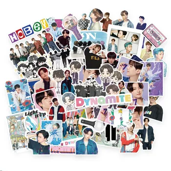 

77PCS/SET Korean Bangtan Boys Wall Stickers Map Of The Soul 7 Diary Scrapbooking Stickers V JIMIN SUGA JIN RM Christmas Sticker