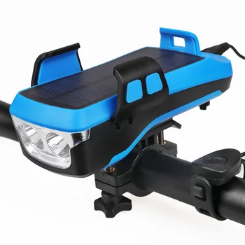 

Bicycle Solar before Charging Light Belt Mobile Phone Stand Bike Trumpet Lamp Safe Warning Light Belt Trumpet