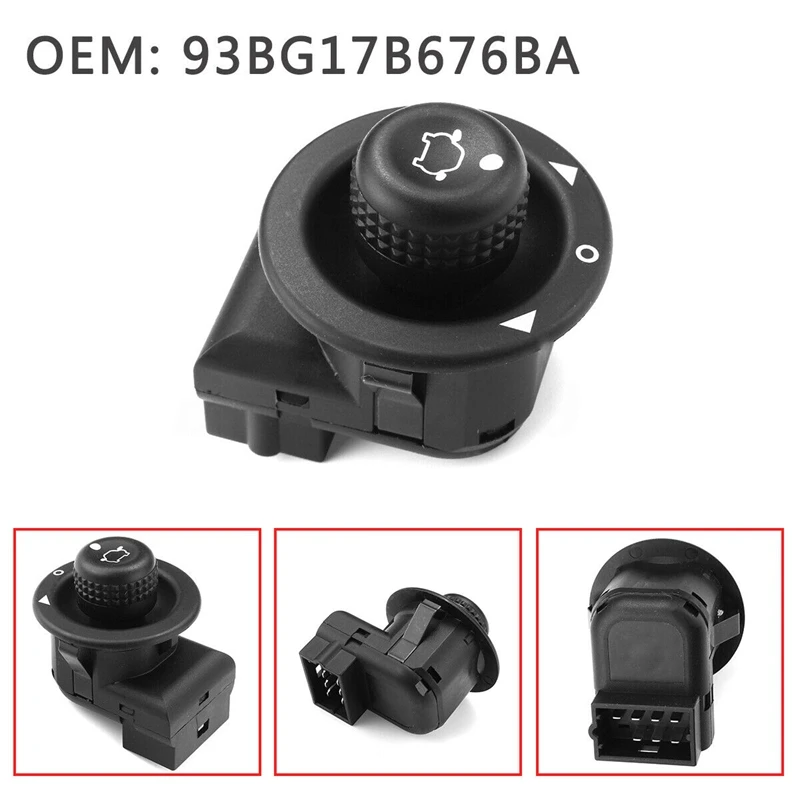 93BG17B676BB переключатель зеркала Ручка управления для Mondeo Fiesta Focus Transit