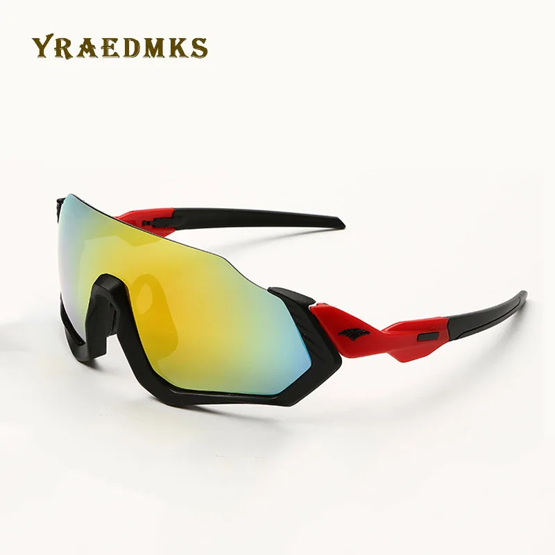 Yraedmks Cycling Glasses Mountain Bicycle Sport Sunglasses Mens Cycling Eyewear Gafas Ciclismo Oculos Carretera Occhiali