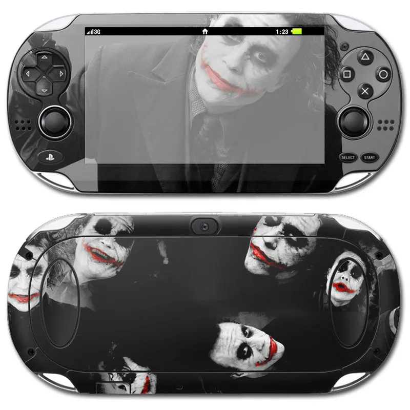 DC наклейки с джокером для PS Vita psv 2000 видео игры кожи Стикеры виниловая кожа Ptotector Наклейка Обложка для playstation psv 2000