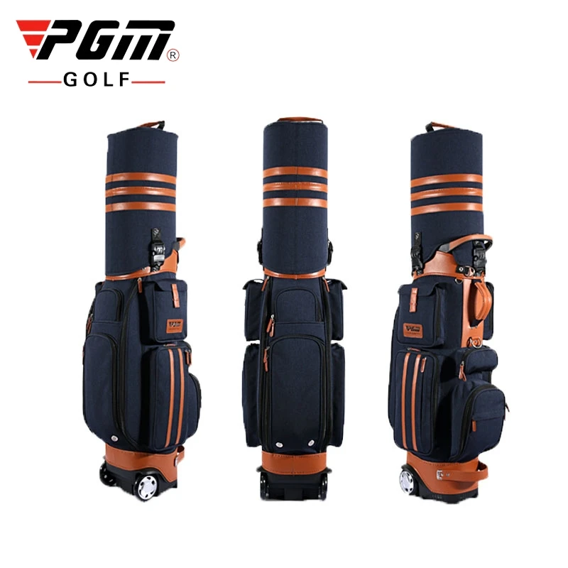 Golf Travel Bag Wheels Stand Caddy Airbag Men's Golf Standard Bag