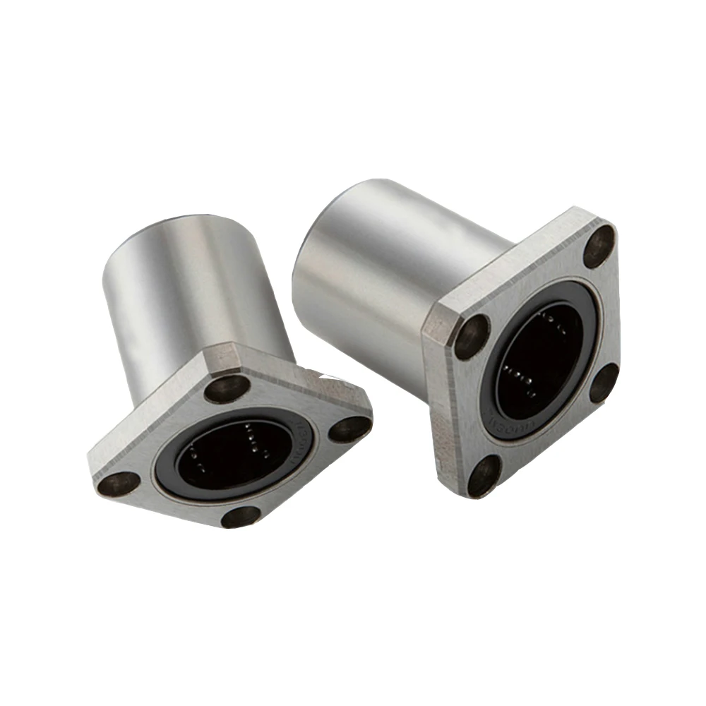 LMK series linear guide slider with square flange linear bearing LMK6/8/10/12UU optical axis