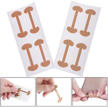 8 шт вросший носок Лечение ногтей Paronychia корректор для ног наклейки для ремонта ногтей водонепроницаемый дышащий