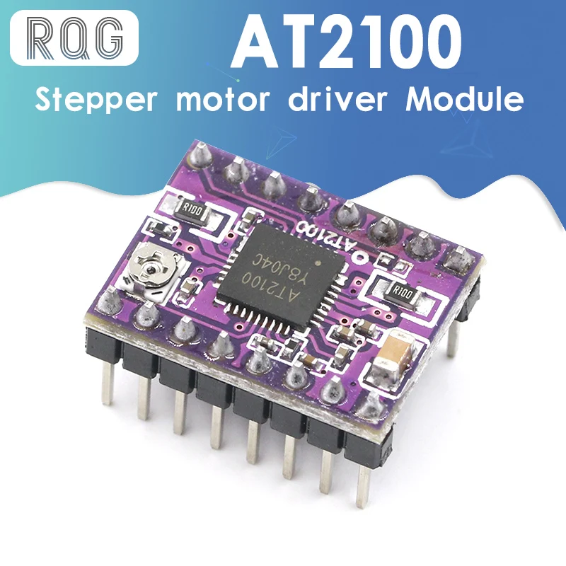 AT2100 Stepstick шаговый двигатель модуль драйвера вместо TMC2100 TMC2208 с теплоотводом супер