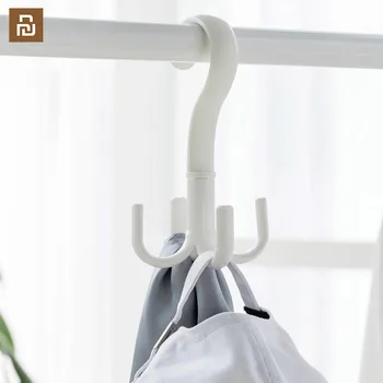 

Multi-Function 360 Degrees Rotate Four Claws Hooks Dry Wet Dual Use Towel Hanger Home Clothes-Shoes Sundries 0