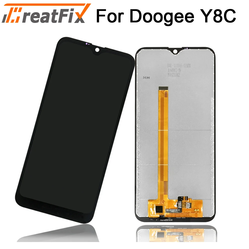 Для Doogee Y6 Y6c ЖК-дисплей+ сенсорный экран дигитайзер сборка Замена Для doogee y8 y8c дисплей ЖК-экран - Цвет: For Doogee Y8C