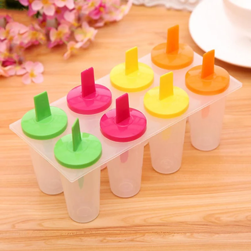 Набор из 8 палочек Sorbet кубик льда Форма для изготовления мороженого Popsicle йогурт