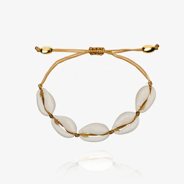 Bileklik pulseras Mujer hombre puka PORCELEINSLAK shell armbanden voor vrouwen Подарочная бижутерия sieraden богемные boho armbanden armb - Окраска металла: Сталь цвет