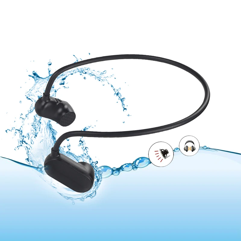 Гарнитура HiFi с костной проводимостью mp3 плеер IPX8 водонепроницаемые спортивные
