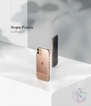 

Ringke Fusion Case for iPhone 11 Pro Clear PC Back and Soft TPU Frame Hybrid Military Drop Protection for New iPhone (2019) Case