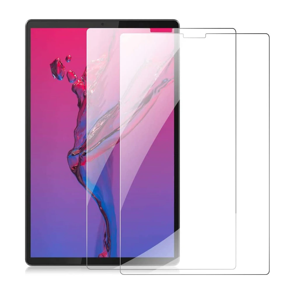 2 упаковки 9H закаленное стекло для защиты экрана Lenovo Tab M10 Plus FHD 10 3 дюймов TB-X606F X606X