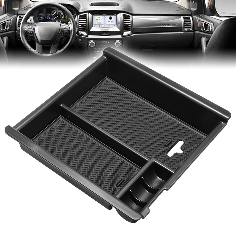

For Toyota 1pc ABS Plastic BOX Center Console Organizer Holder For Tacoma 2016-2019 Accessories Parts