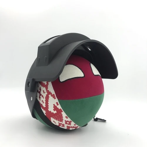 Polandball Plush Toys The Republic of Belarus Ball and Lei Feng cap Altyn helmet Doll BLR countryballs Cosplay  for Gift