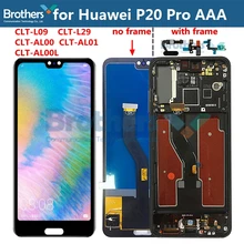 Для huawei P20 Pro ЖК-дисплей Дисплей ЖК-дисплей Экран для P20Pro ЖК-дисплей сборки CLT-L09 CLT-L29 CLT-AL00 CLT-AL01 Сенсорный экран планшета на тонкопленочных транзисторах на тонкоплёночных транзисторах