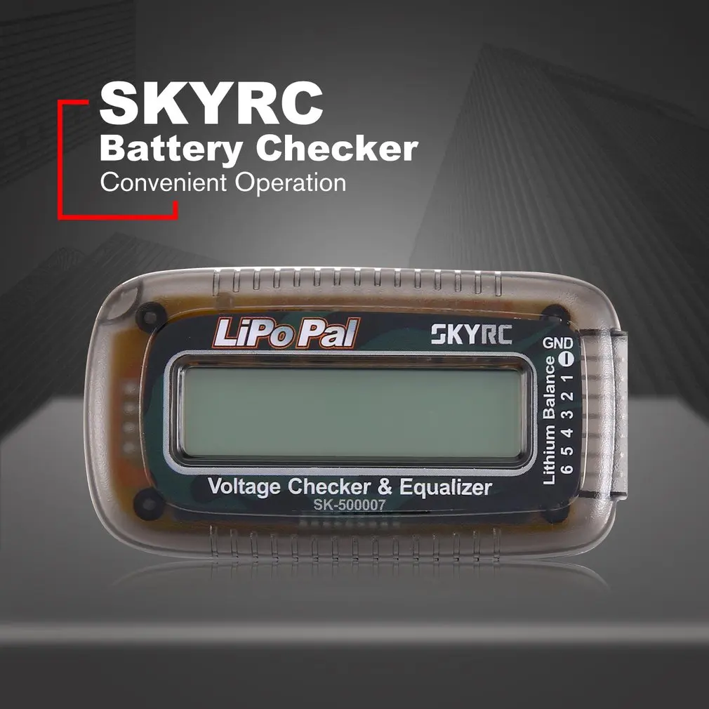SKYRC LiPo Pal LiPO батарея проверки самостоятельного балансировки напряжения литиевая батарея проверка и оставшаяся Емкость