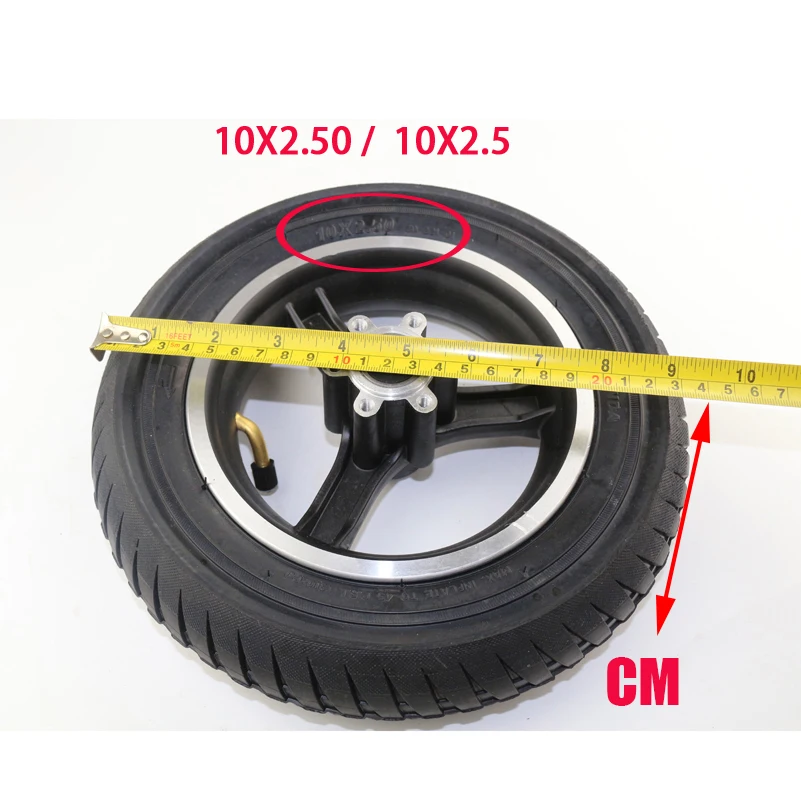 Lightning Shipping 10x2,50 10 дюймов 10*2,5 шины и колеса из алюминиевого сплава подходят для электрического скутера балансировочного автомобиля