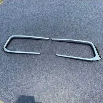 

WELKINRY car auto cover For Honda Passport 2019 2020 ABS chrome front head fog lamp light trim