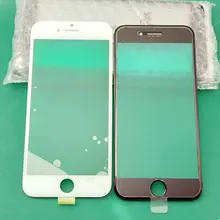 Новая оригинальная сенсорная панель Замена для iPhone6 6s 7 8 Plus X передний внешний экран стекло объектив с рамкой ободок запасные части