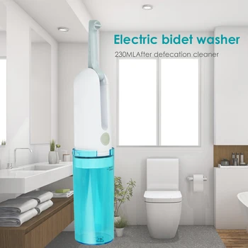 

230ML Handheld Portable Electric Bidet Multi-functional Practical Durable Baby Women Sprayer Toilet Body Wash Tools