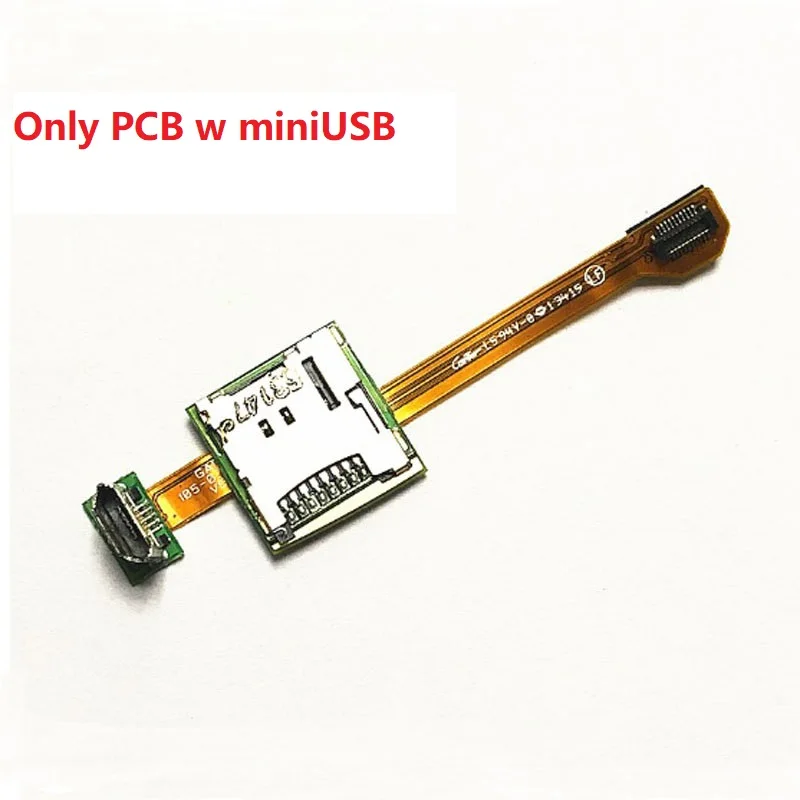Only PCB w miniUSB Yqwsyxl велосипедный измеритель скорости для GARMIN EDGE 1000 велосипедный Секундомер ЖК-дисплей экран с задней крышкой Замена - Цвет: Only PCB w miniUSB