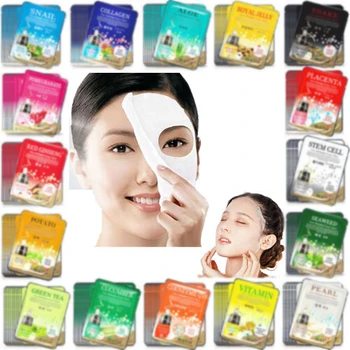 

30PCS Facial Skin Care Face Mask Sheet Pack Essence Moisture Korea Cosmetics Free Ship
