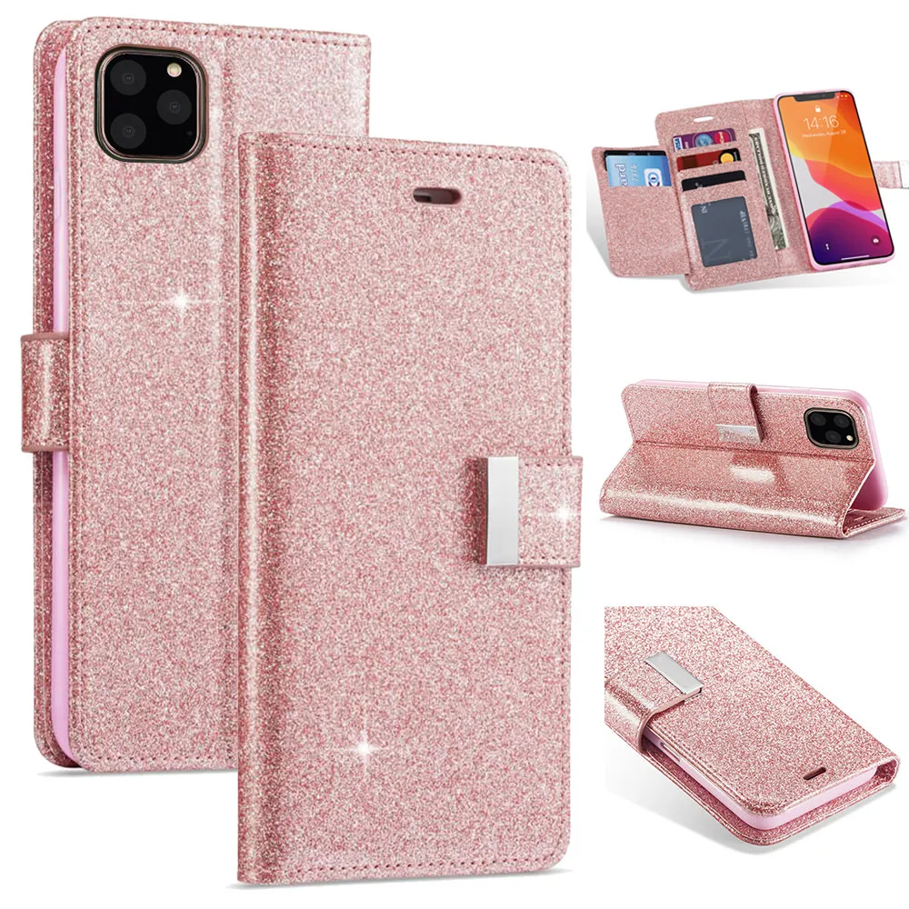 LLZ.COQUE флип Бумажник кожаный чехол для Iphone 11 Pro Xs Max Xr X 6 6S 7 8 Plus Тонкий Магнитный SE 2020