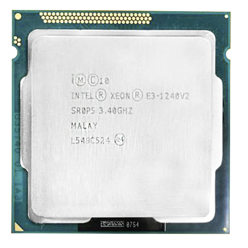 Процессор Intel Xeon E3 1240 v2 e3 четырехъядерный процессор 4 ядра потока 3 40 ГГц 8 Мб кэш