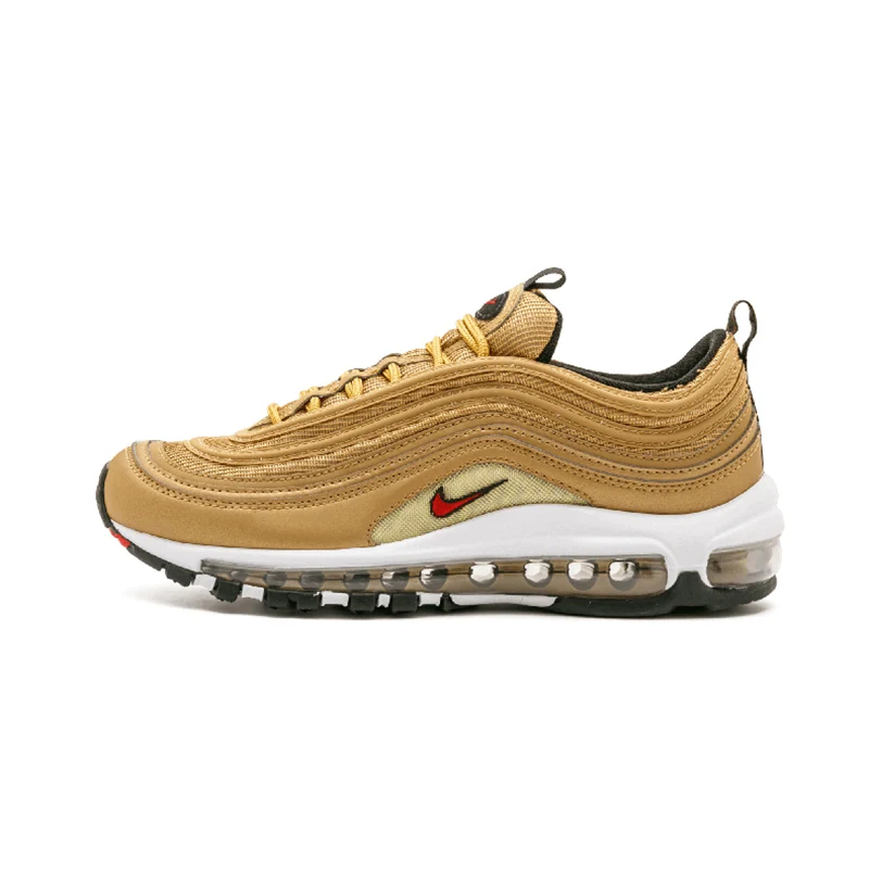 Оригинальные женские кроссовки для бега Nike AIR MAX 97 OG, Нескользящие, спортивные, для бега, классические, прочные, сетчатые, дышащие кроссовки, 313054-161 - Цвет: 885691-700