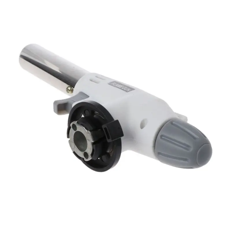 

Portable Metal Flame Gun BBQ Heating Ignition Butane Camping Welding Gas Torch