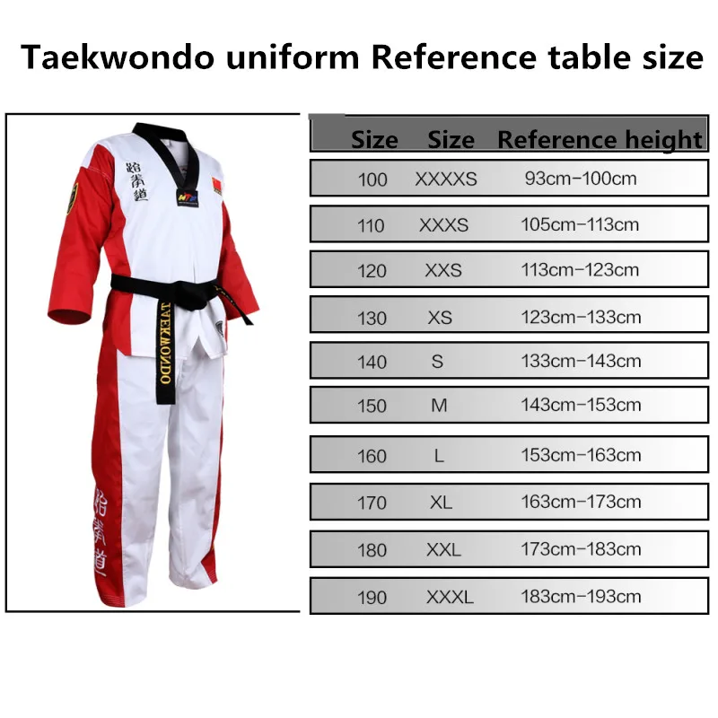 Black Collar uniform DOBOK tae kwon do FIGHTER Korea TKD TaeKwonDo DAN uniforms 