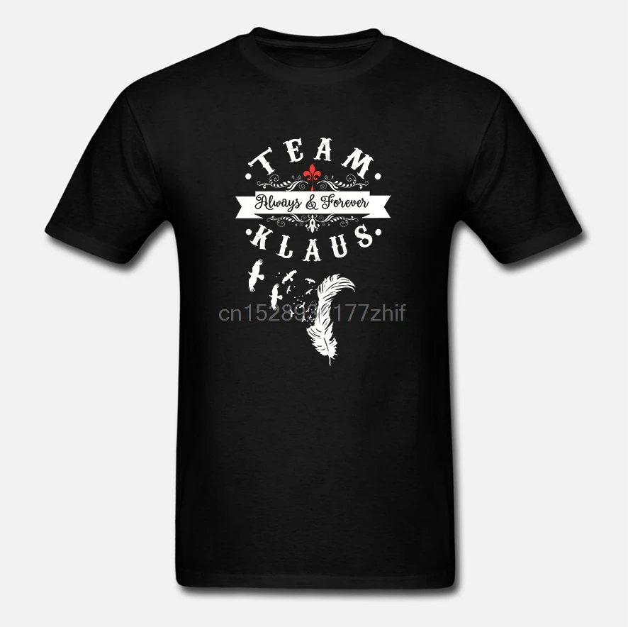 Team Klaus. T shirt team klaus the originals mikaelson joseph morgan | Мужская одежда