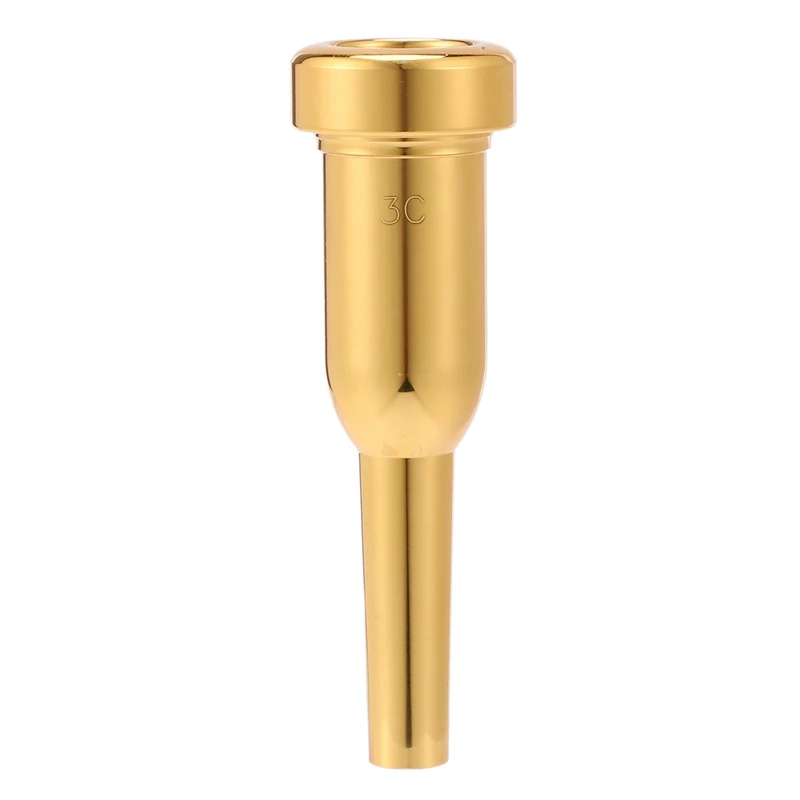 

Trumpet Mouthpiece Meg 3C Size for Bach Beginner Musical Trumpet Accessories Parts with 3C LOGO