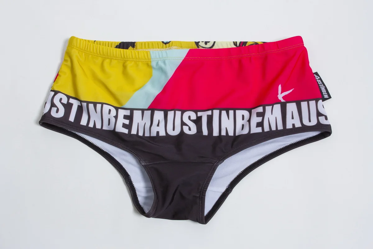 

Austinbem MEN'S Swimming Trunks AussieBum Pool Beach Fashion Triangular Swimming Trunks