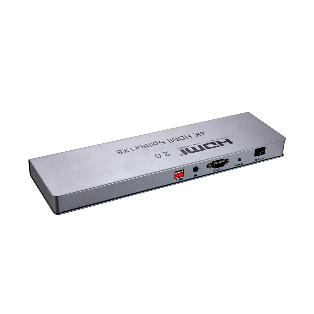 4K 1x8 HDMI 2,0 сплиттер 1 в 2 4 6 8 выход 1X2 1X4 HDMI сплиттер видео конвертер 4 K/60 HZ EDID RS232 для PS3 PS4 PC DVD для tv
