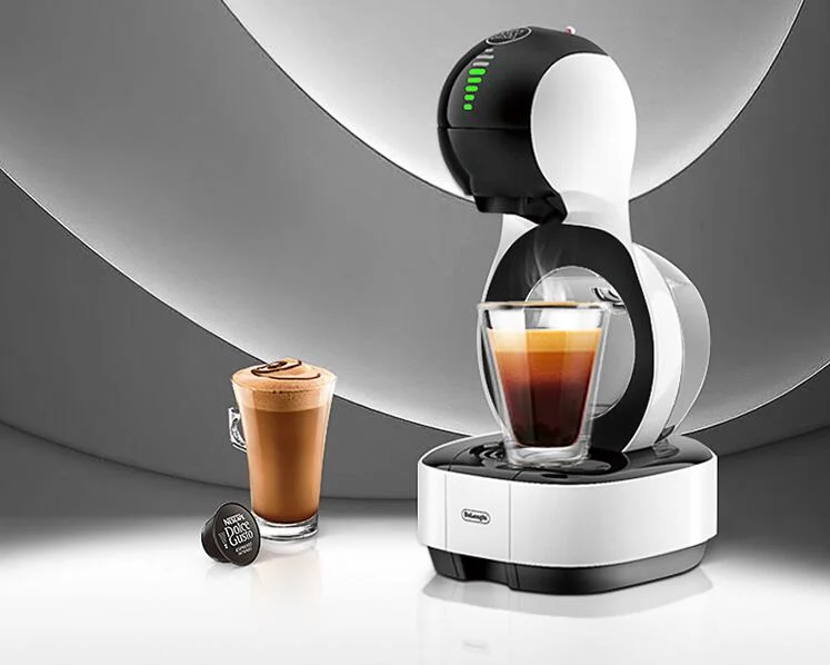 Nestle Nescafe Dolce Gusto  EDG325 15bar 1L Lumio home Capsule Coffee Machine diy cafe maker Full auto white itlian espresso230V hibrew h4 portable car coffee machine with adapter storage bag 15 bar pressure dc 12v espresso coffee maker 60ml water tank compatible with nestle original dg capsule ground coffee