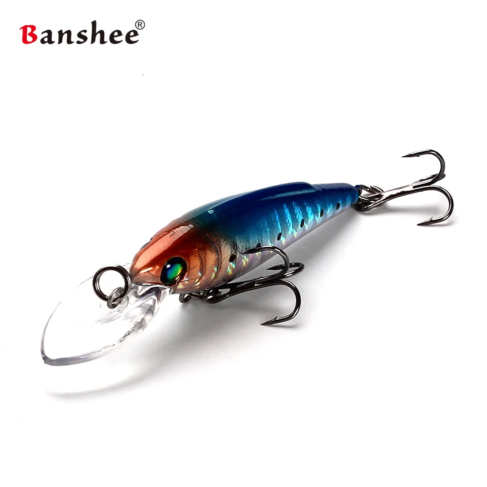 Banshee 1 шт. рыболовные приманки K223 разные цвета гольян искусственная жесткая