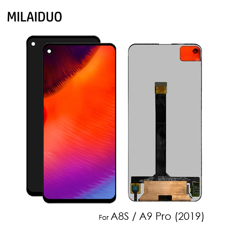 LCD Asli 6.4 ''untuk Samsung Galaxy A8S 