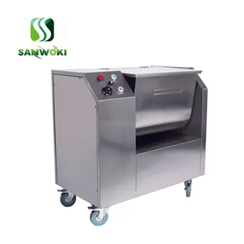 

50kg capacity Commercial dumpling skin bread noodle making machine meat sizing machine kneading machine dumpling filling mixer