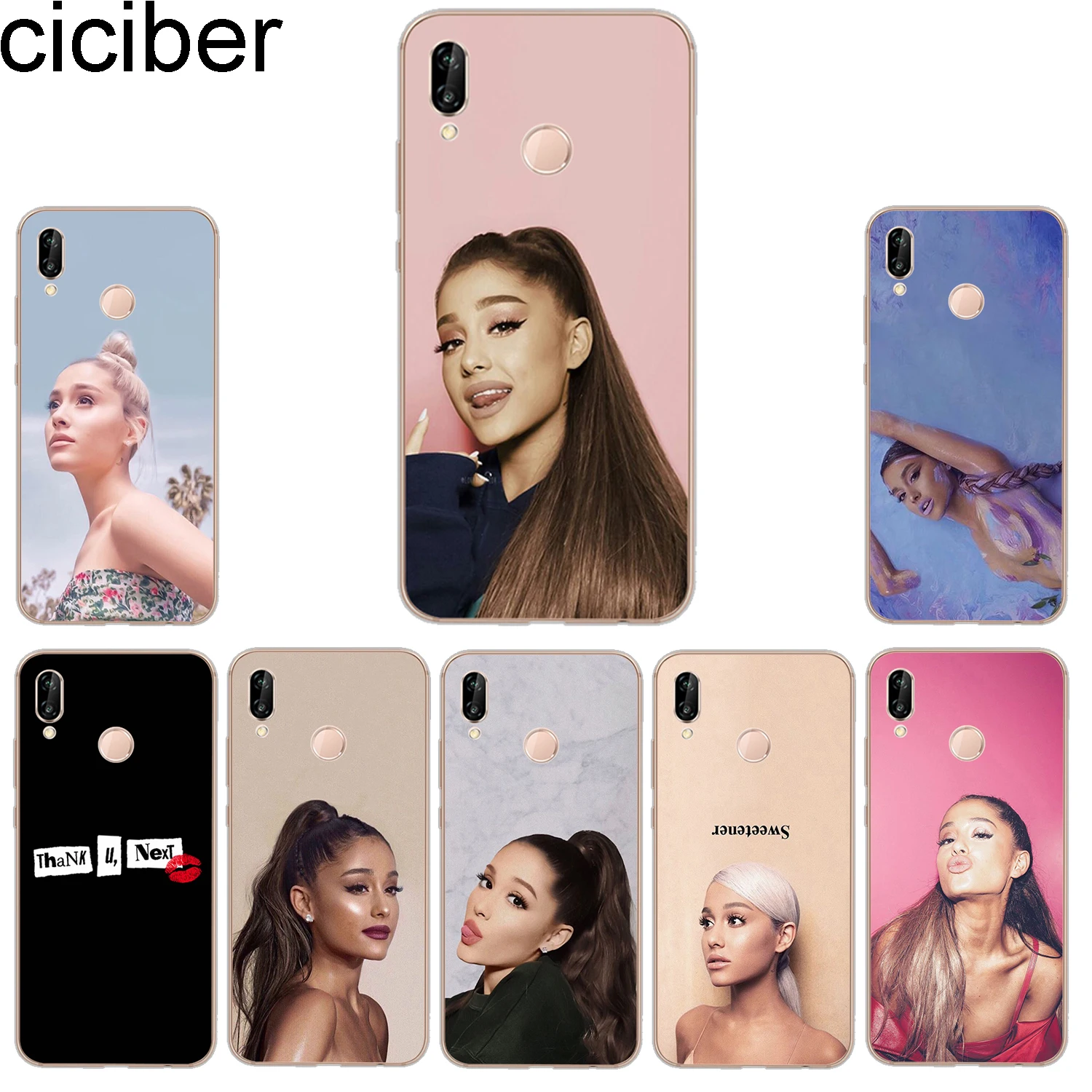 Ciciber чехлы для телефонов Huawei P20 P8 P9 P10 Mate 20 10 9 Lite 2017 X Pro Мягкий ТПУ чехол P Smart 2019 Ariana
